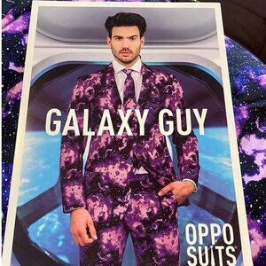 Oppo Suits Jacket and Pants GALAXY GUY SIZE 42 HALLOWEEN READY